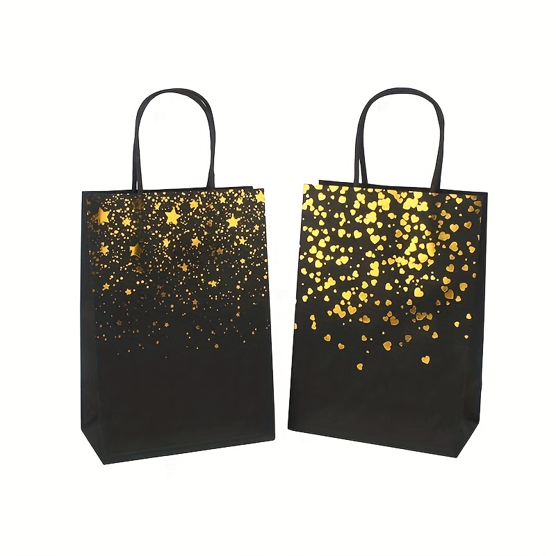 Black And Gold Gift Bags