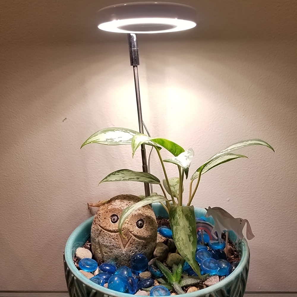 Lampes de culture pour plantes d'intérieur, lumière LED Halo pour