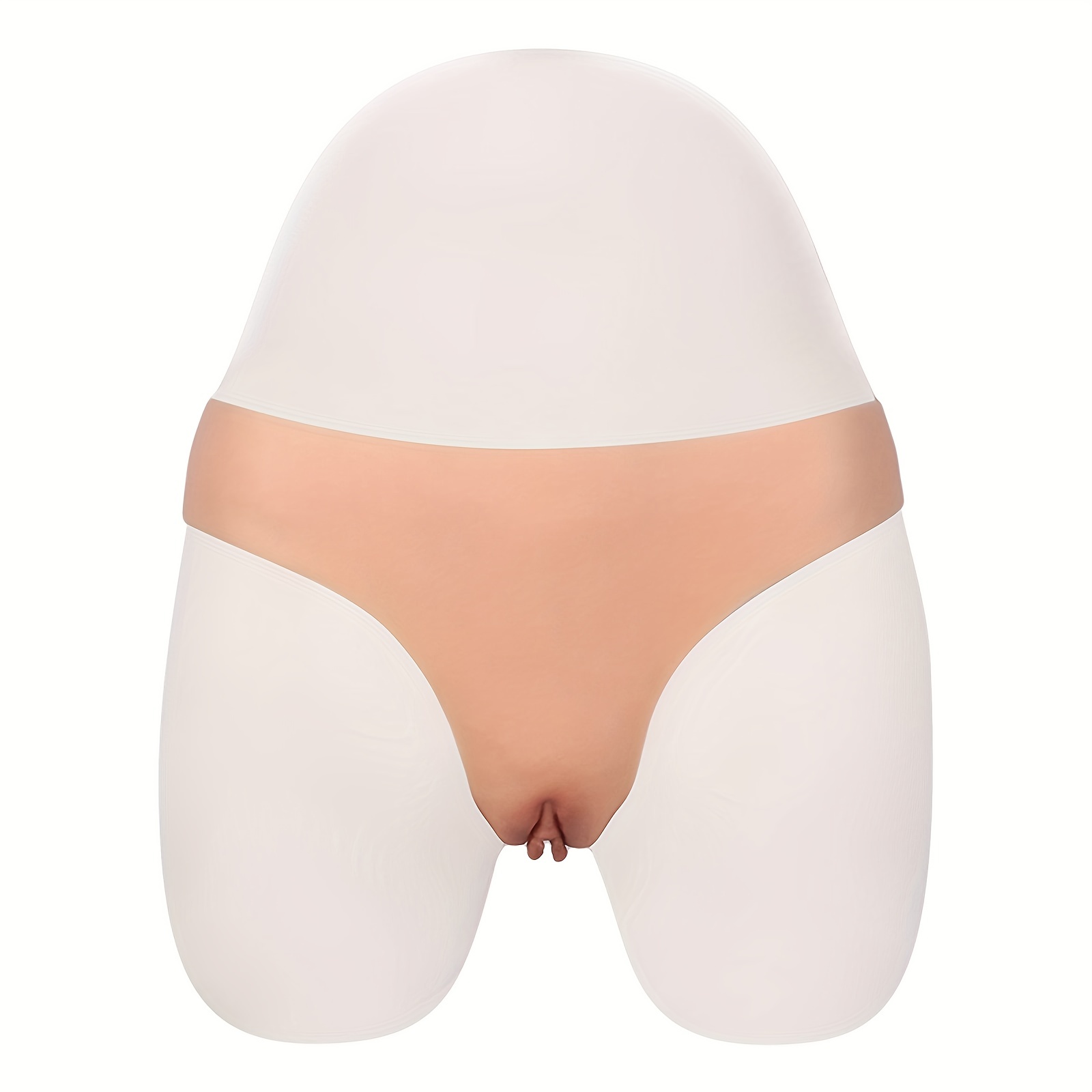 Silicone Vagina Panty, Realistic Fake Vaginal Transgender Artificial Sex Fake Vagina Underwear For Crossdressers pic