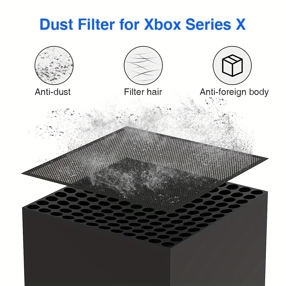 Anti Dust Filter Cover Pour Xbox Series X Console Cooling - Temu Belgium