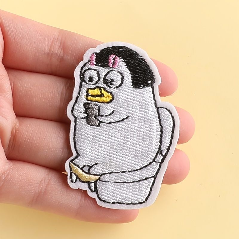 6pcs Cartoon Character Embroidered Badge Emblem Diy Decorative Patches For  Clothes Jacket Accessories - Clothing, Shoes & Jewelry - Temu