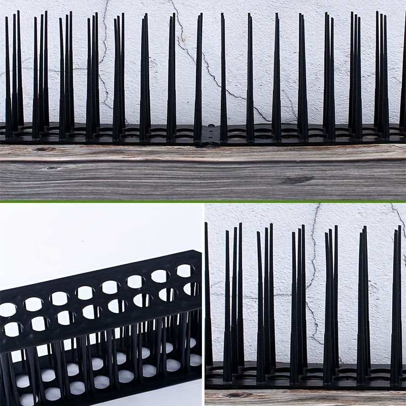 Bird Spikes Fence Cat Defender Plastic Fence Wall Spikes - Temu