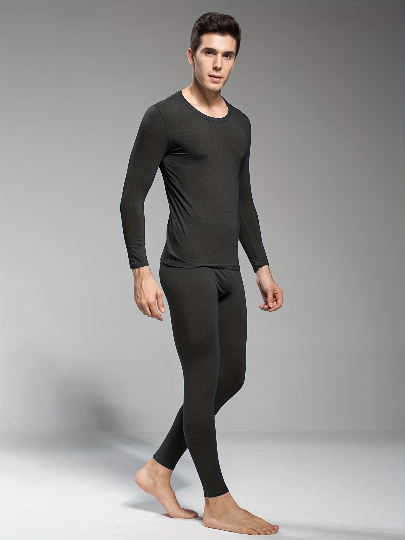 Men's Thermal Underwear Bottoms Long Johns Men Cold Weather - Temu