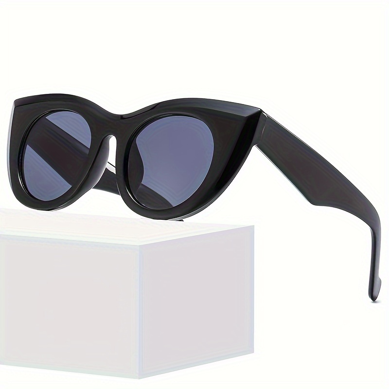 unisex Plastic Frame Cat Eye Sunglasses, Personality Fashion Hiking Fishing Glasses,Sun Glasses,Goggles,Y2k,Eyeglasses,Steampunk Shades Sunglasses