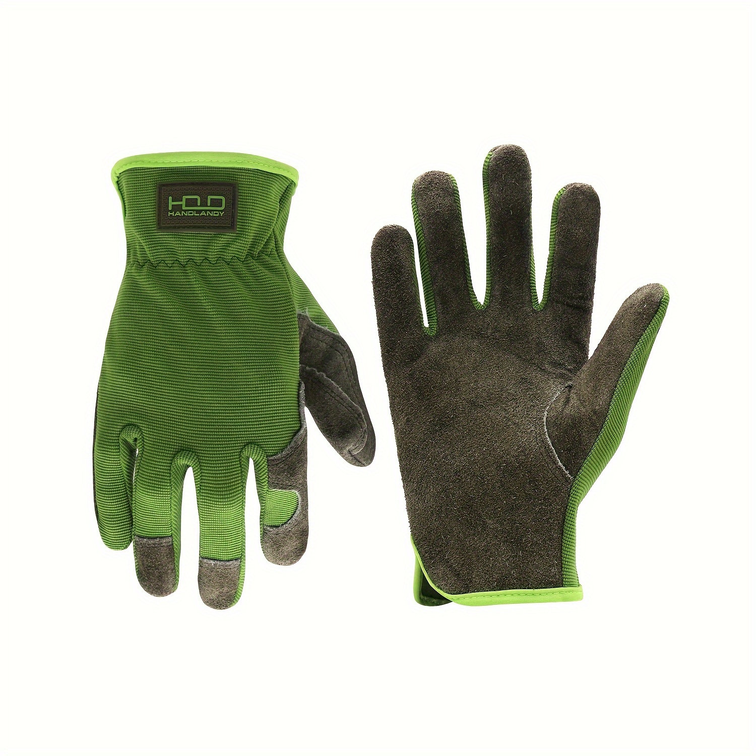 Genuine Leather Garden Gloves Short Utility Work Gloves - Temu