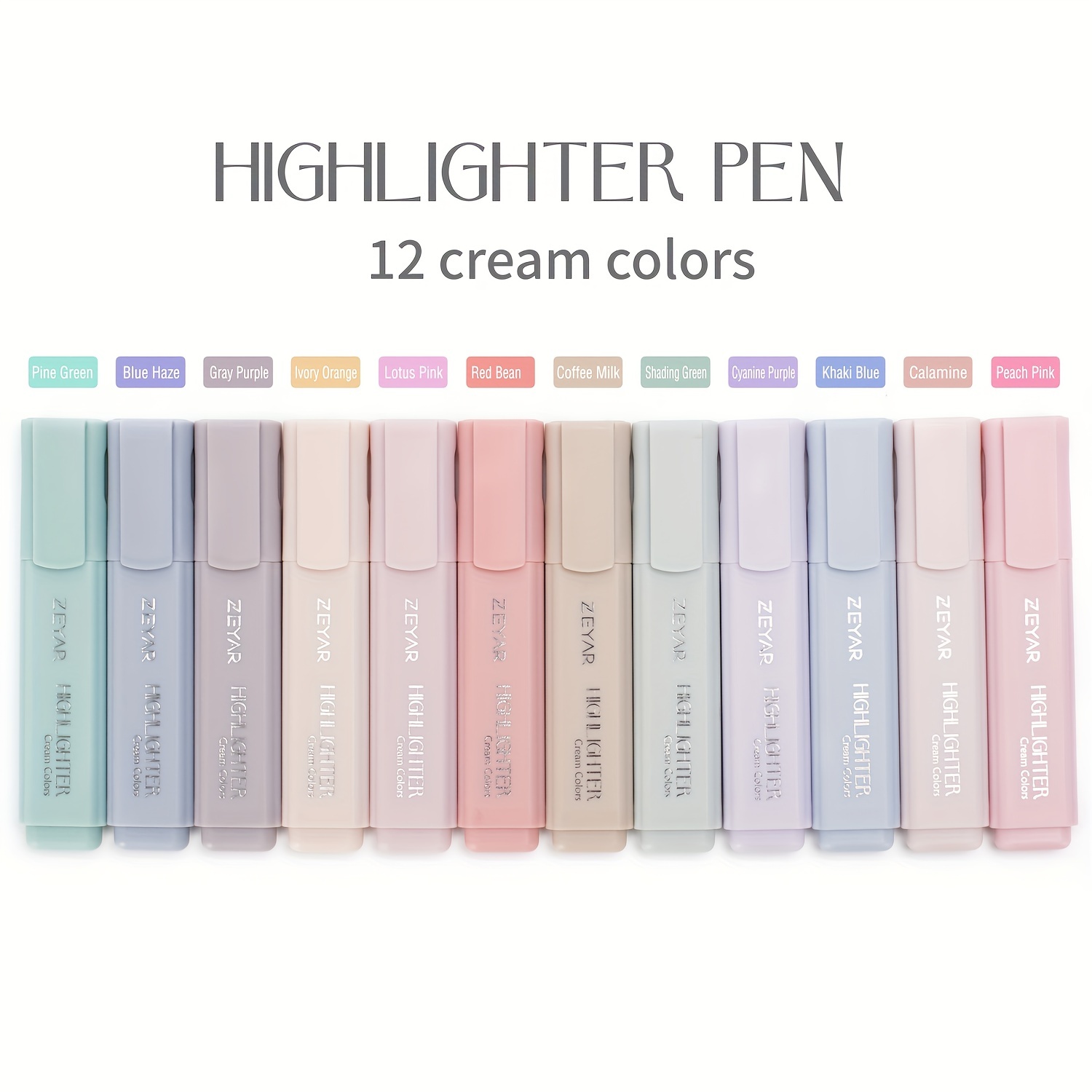 Zeyar Highlighters Creams colors of 12