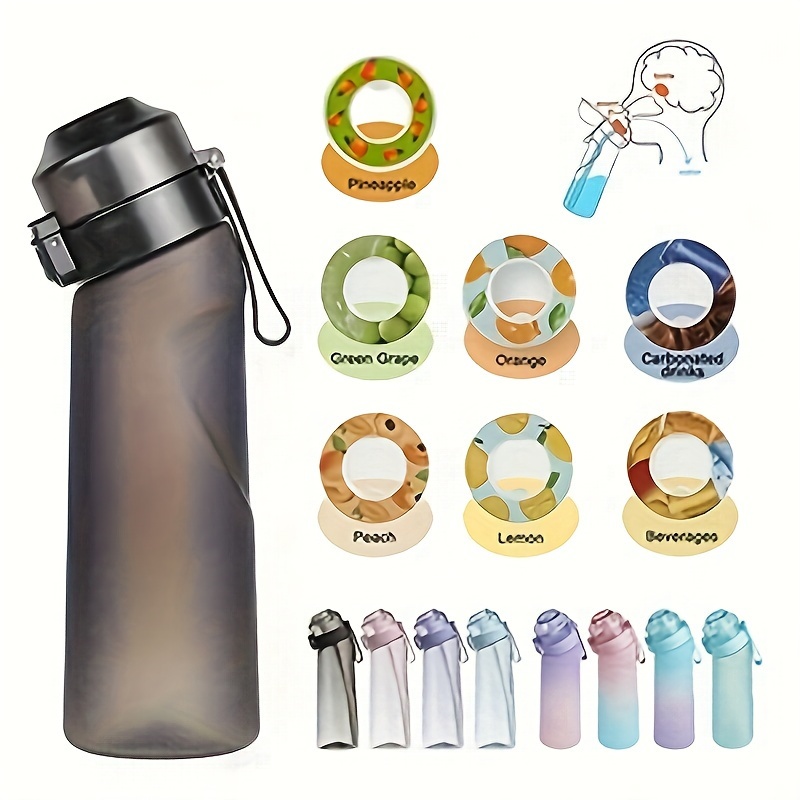 Sports Water Bottle With 1 Random Flavor Pod, Fruit Flavor Water Cups,  Portable Travel Water Bottles, For Camping, Hiking, Fitness, Outdoor Summer  Drinkware, Birthday Gifts, Single Flavor Pod Available - Temu
