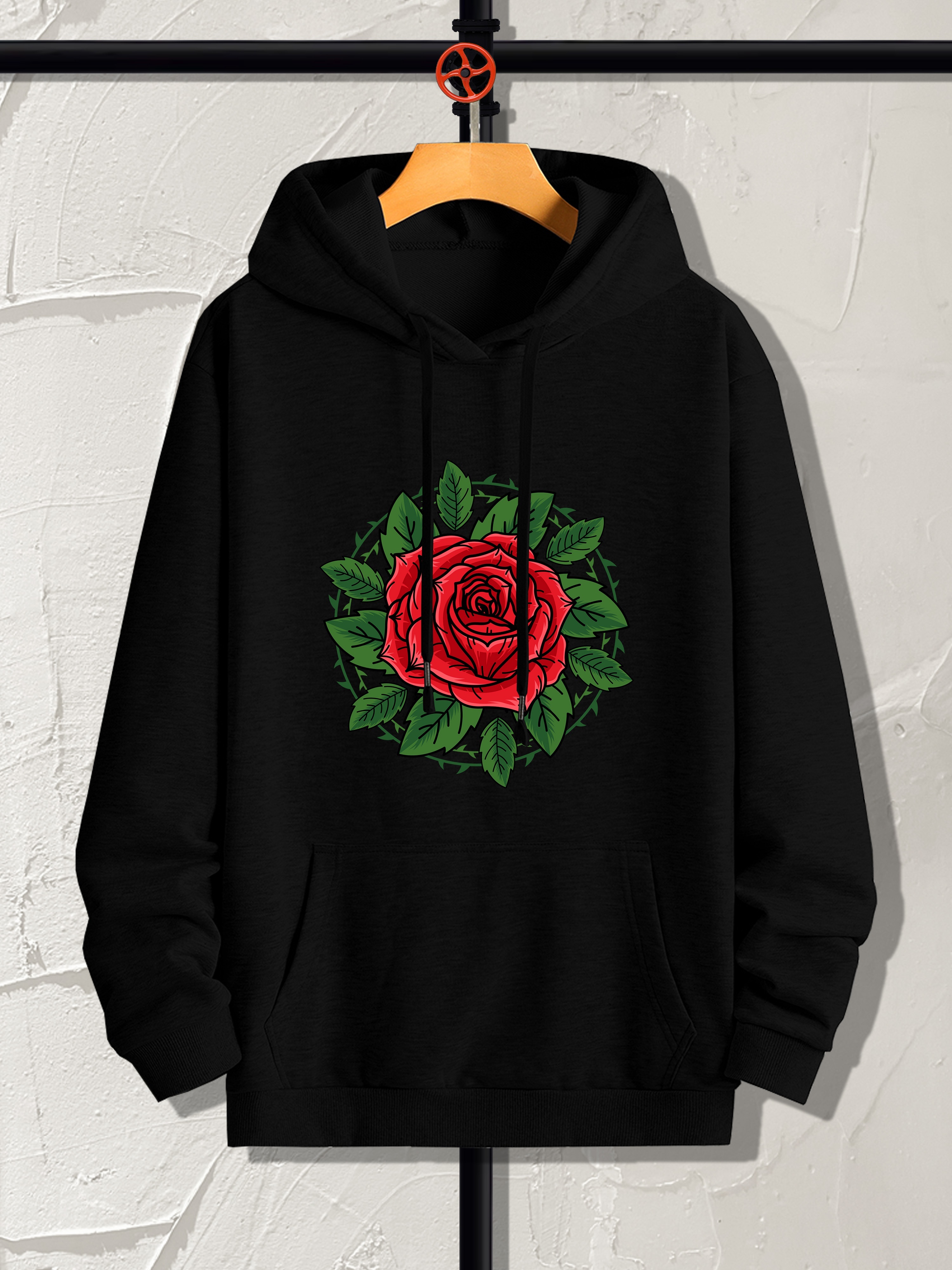 Retro sale roses hoodie