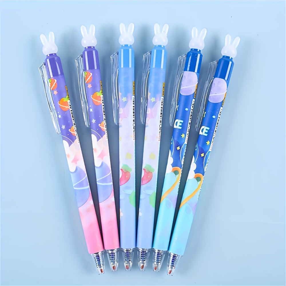 Cute Gel Pen: Creative Bunny Girls Bowknot Press Office Gift - Temu