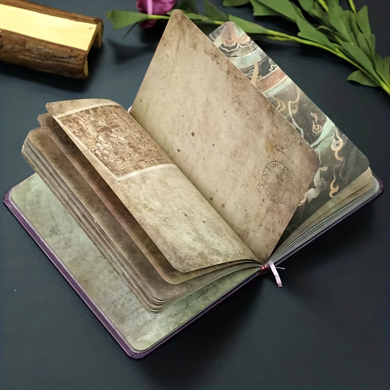 Vintage Dunhuang Illustration Notebook Full Page Handbook