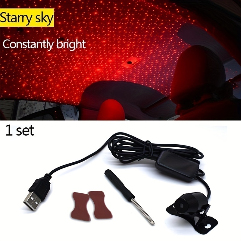 CHINLY Cielo stellato in fibra ottica per auto/soffitto, scintillio 16W  200pezzi * 0,75mm * 2m Bluetooth RGBW APP/Kit plafoniere in fibra ottica  LED