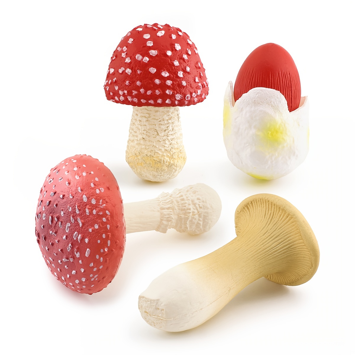 PRETYZOOM 33 Pcs Fake Flowers False Mushroom Mini Mushrooms Simulation  Mushroom Realistic Mushroom Diy Crafts Fake Mushroom Miniature Mushroom