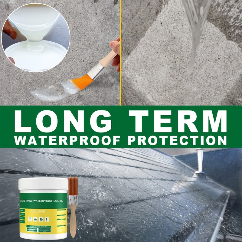 100ml Waterproof Spray, Heavy Sealant Spray Permeable Invisible Waterproof  Agent For Bathroom Tile Waterproof, Leak-trapping Repair For Roof And  Exterior Wall 