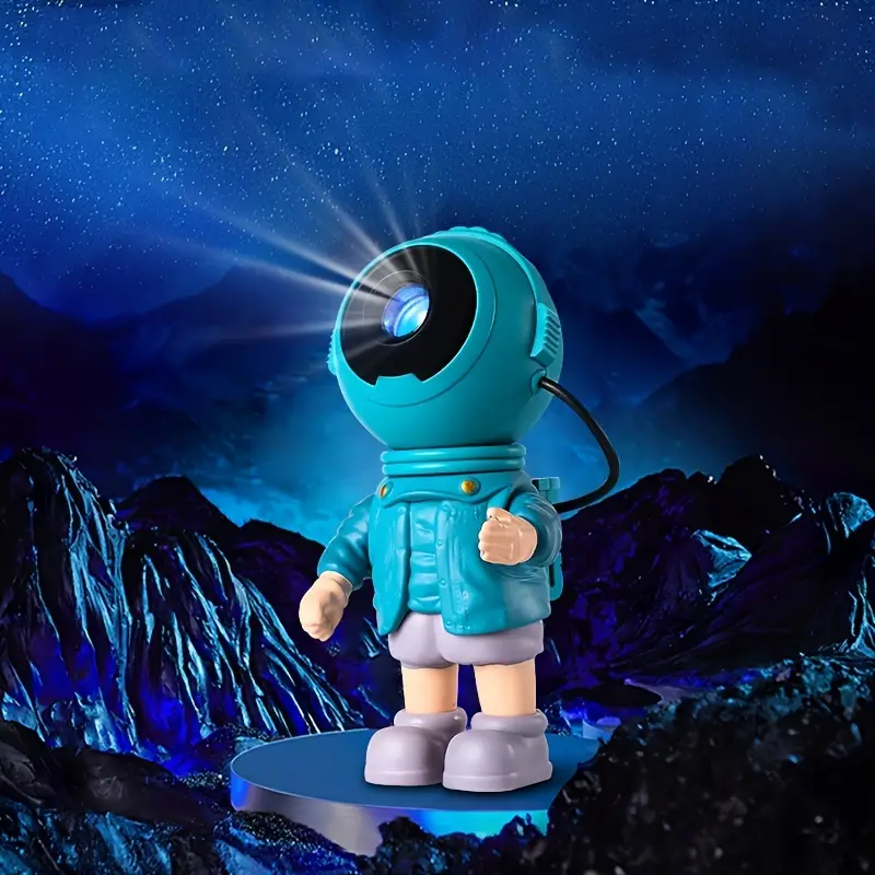 1 Projecteur De Ciel D'astronaute, Prise USB LED Bleue - La Grande Surface,  Les Étoiles Vides Des Astronautes Astronomiques De L'air - Créez Une  Atmosphère Magique Avec Une Lampe À Nébuleuse Laser ! 