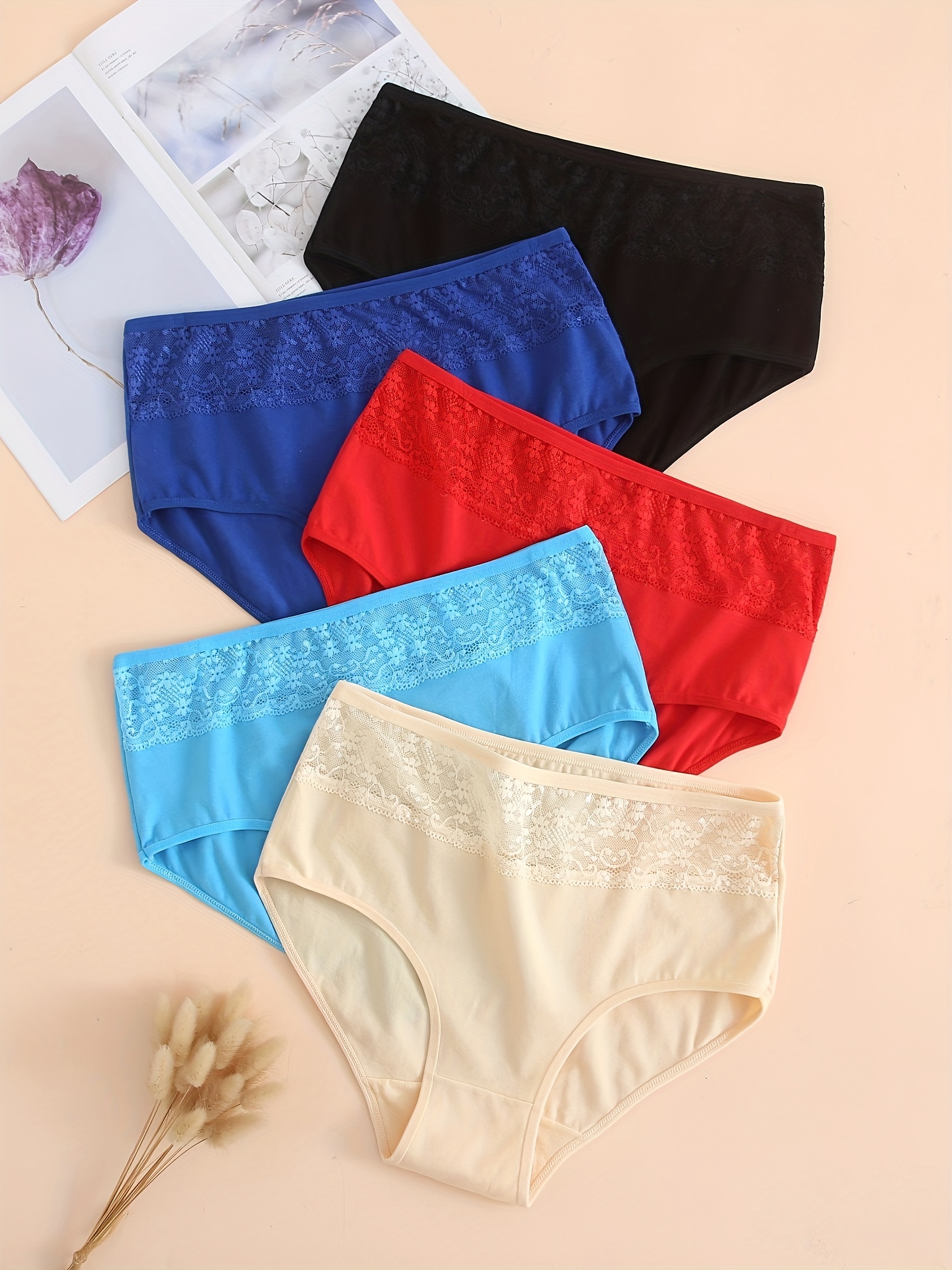 Comfy Lace Underwear - Temu