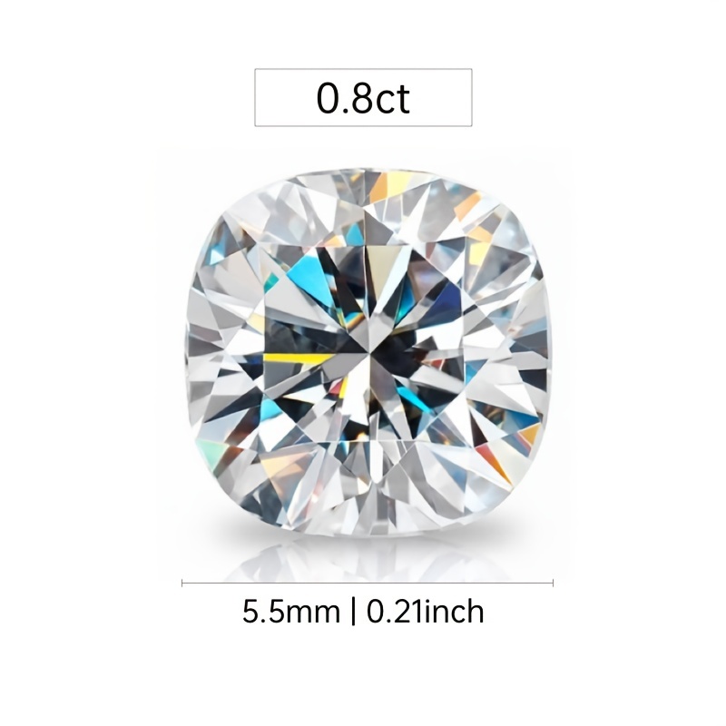 H on sale color moissanite