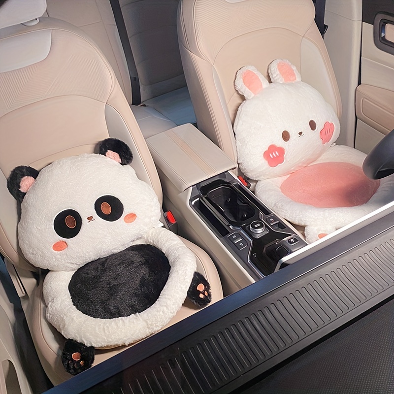 Stay Cozy Comfy In Car: Winter Plush Car Seat Covers! - Temu