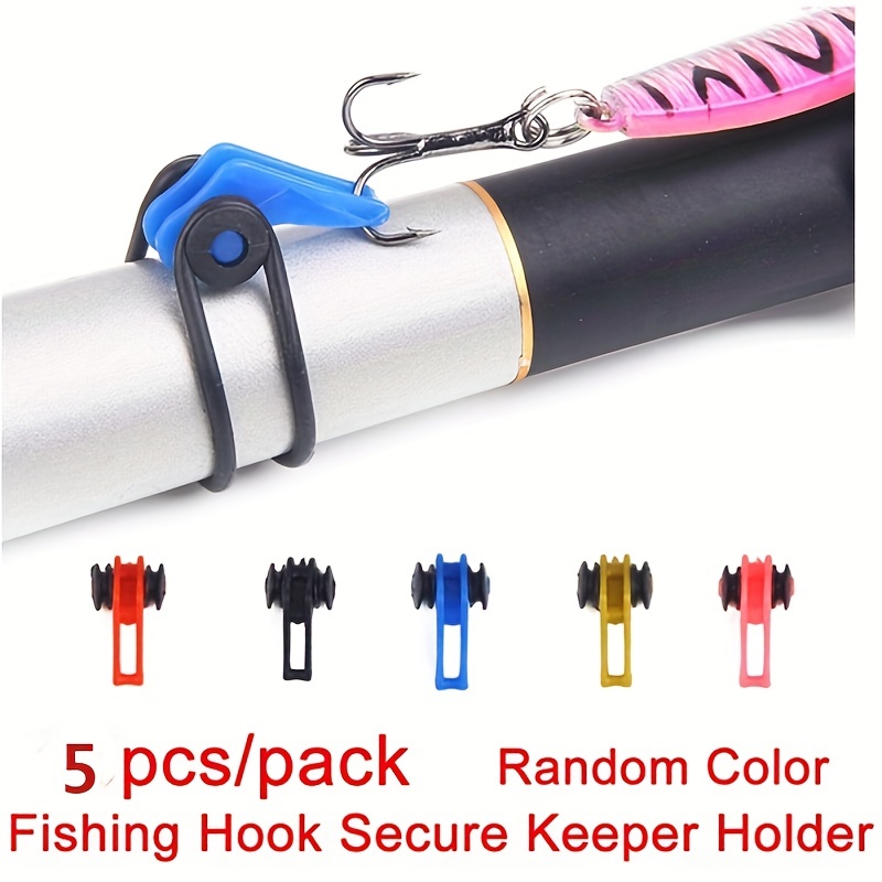 Telescopic Aluminum Mini Pocket Fishing Rod Pole W/ Reel Wheel Fishing  Tackle Fishing Hook Keeper Fishing Rod Lure Bait Safety Holder Plastic  Hanger