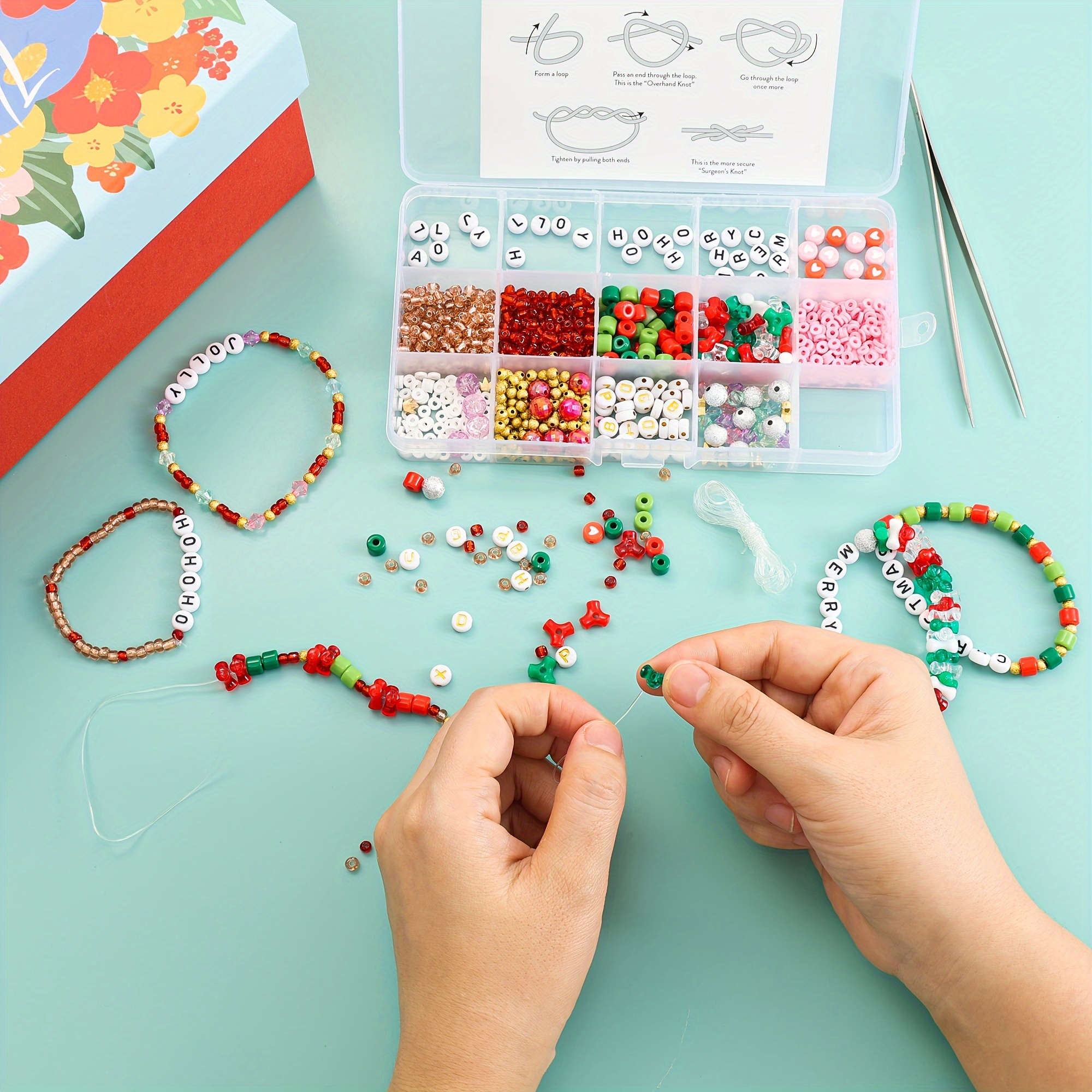 Christmas DIY Bracelet Kit - The Little Seedling