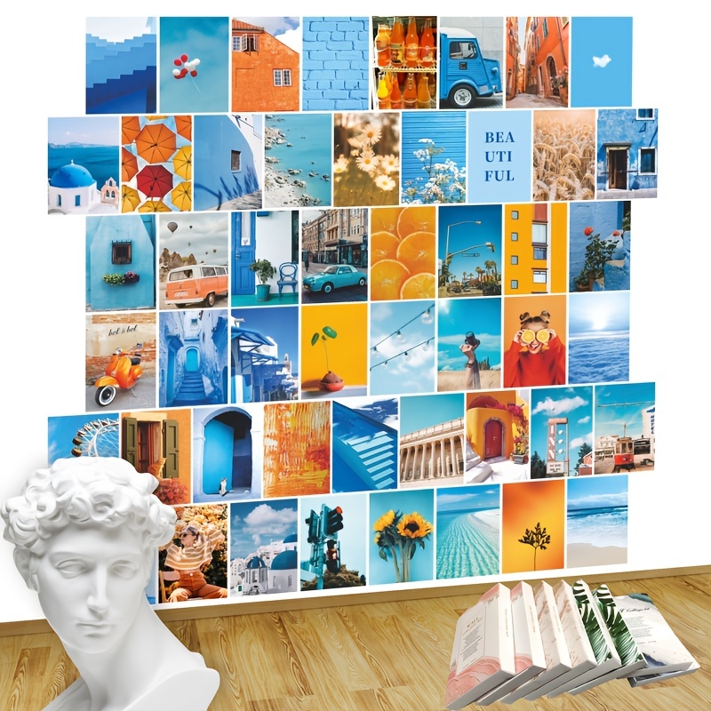 50pcs Cartolina Moda Ragazza Retrò Estetica Kit Collage - Temu Italy