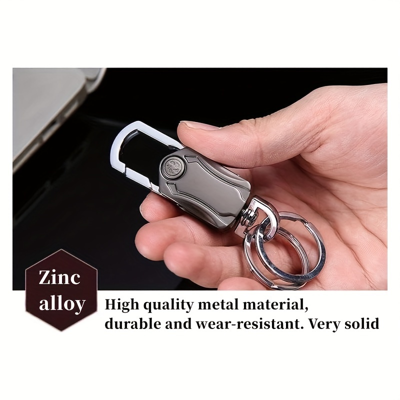 Multi-functional Car Auto Spinner Keychain Bottle Opener Key Ring