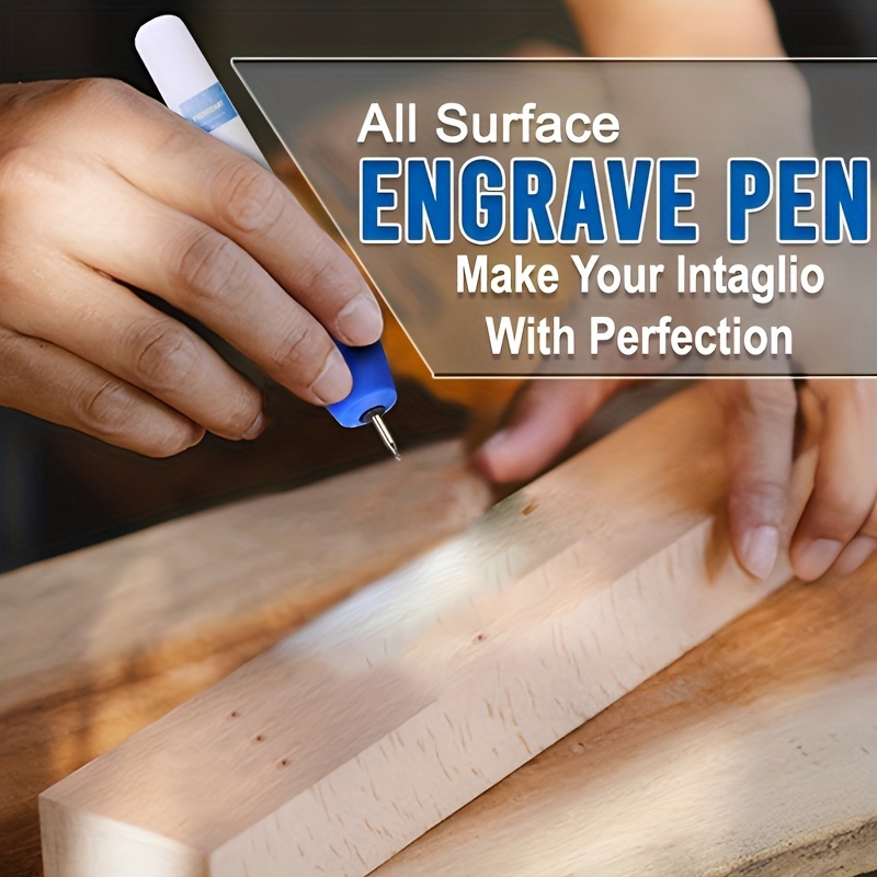 Mini Electric Engraving Pen For Precision Etching And - Temu