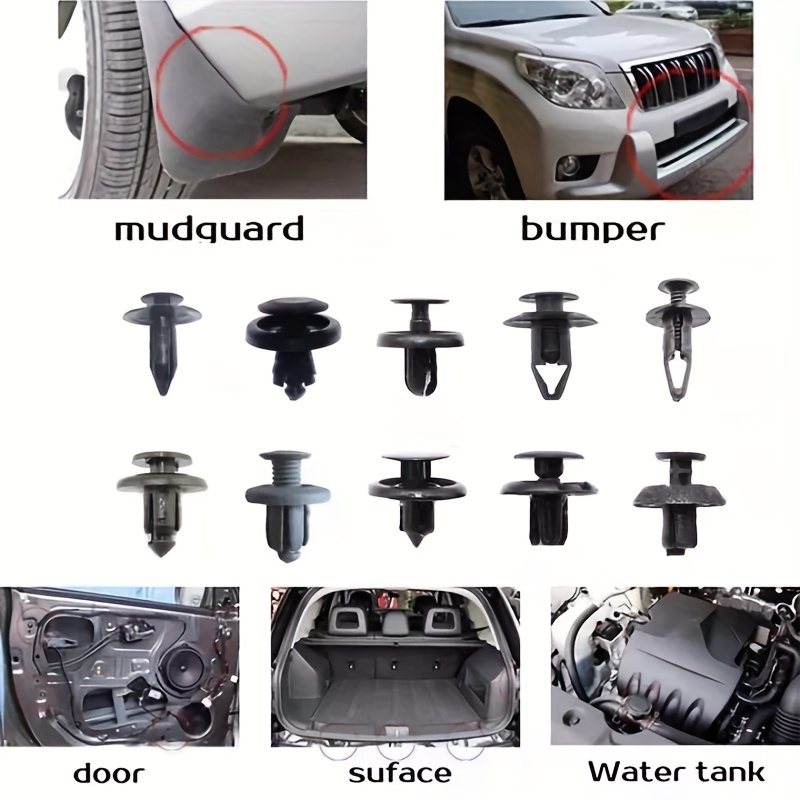 Car Bumper Clips, Car Supplies - Temu