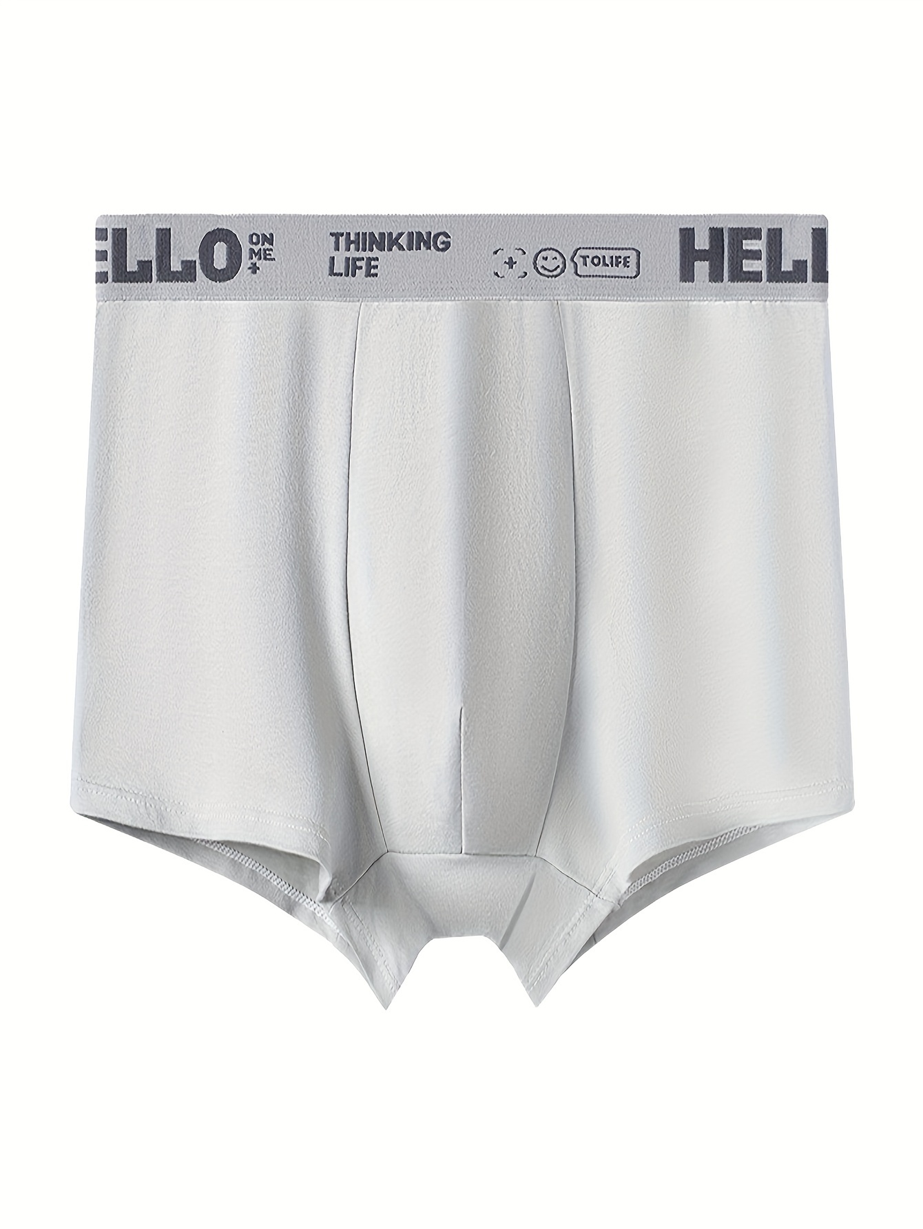 Men's Antibacterial Breathable Soft Comfy Boxer Shorts - Temu