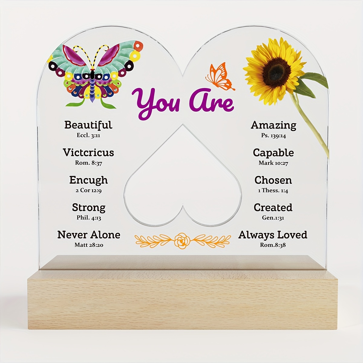 Decorative Signs Plaques acrylic Modern Tabletop Christian - Temu
