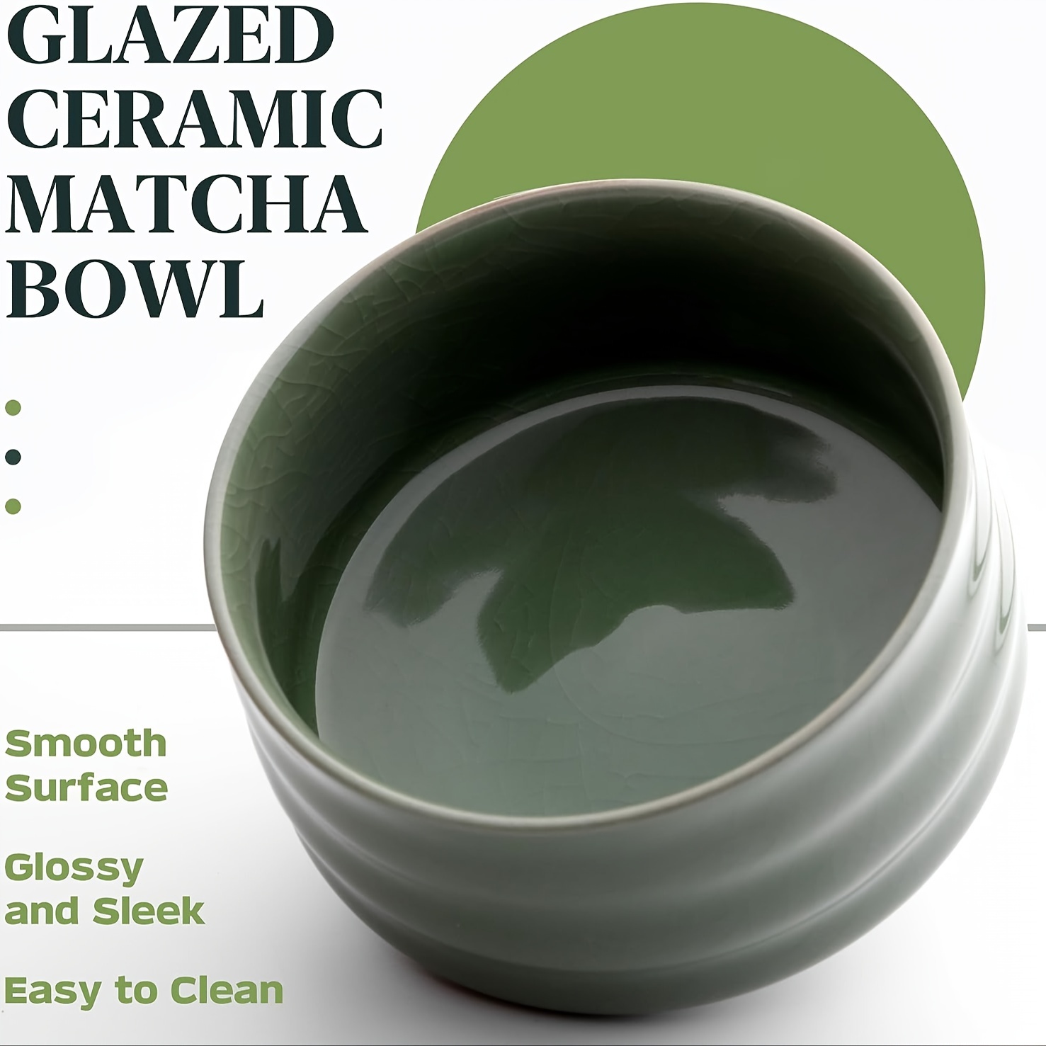 

1pc Matcha Bowl, Cha Wan Matcha Tea Bowl, Ceramic Bowl, Tea Bowls For Matcha, Chawan, Ceremonial Accessories, Home Use, Kitchen Tools, Kitchen Accessories, Kitchen Supplies