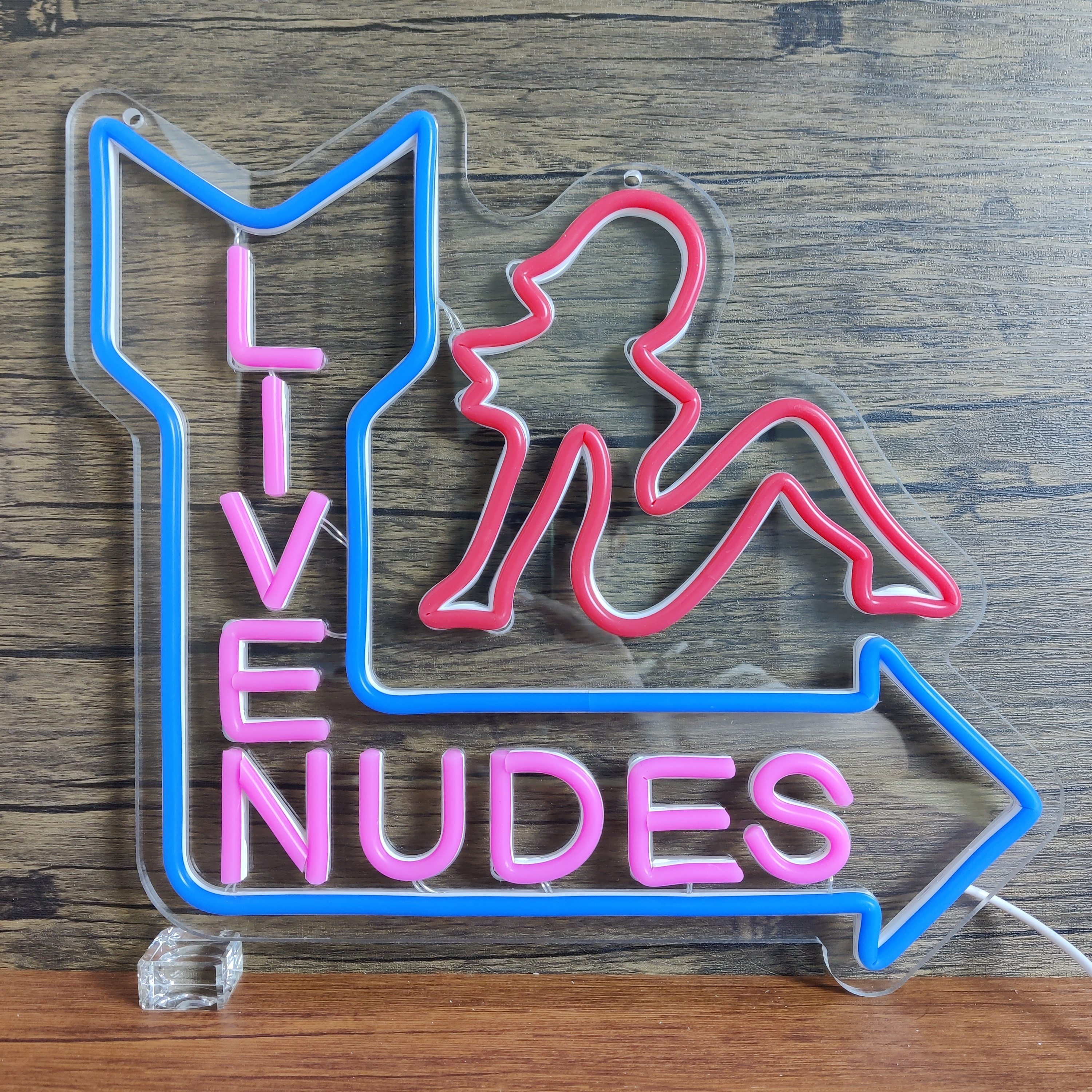 Live nudes deals neon light