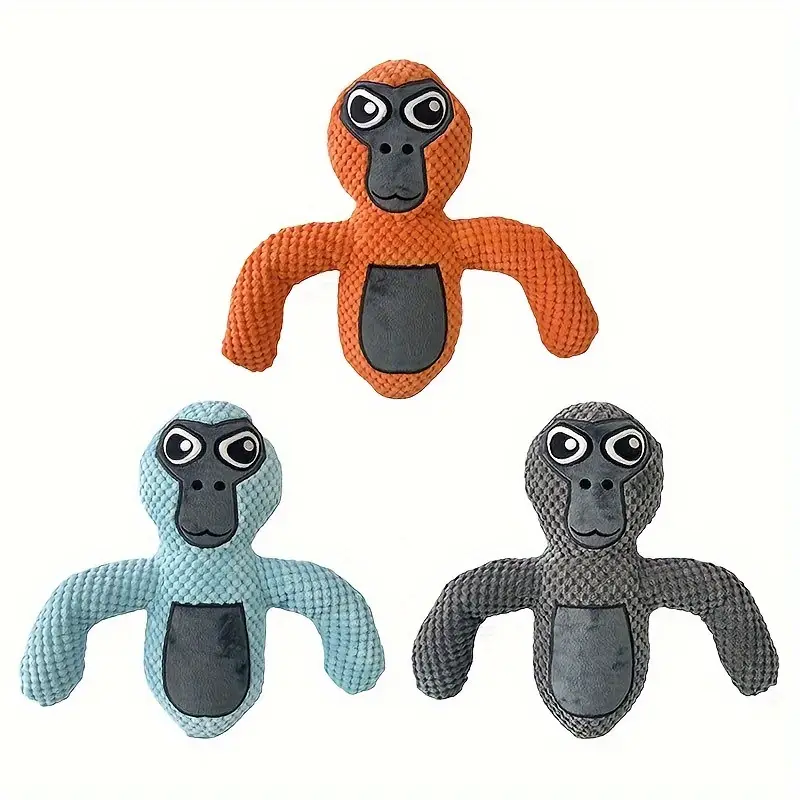 1/3pcs Gorilla Tag Plush Toy Cute Soft Stuffed Cartoon Vr Game