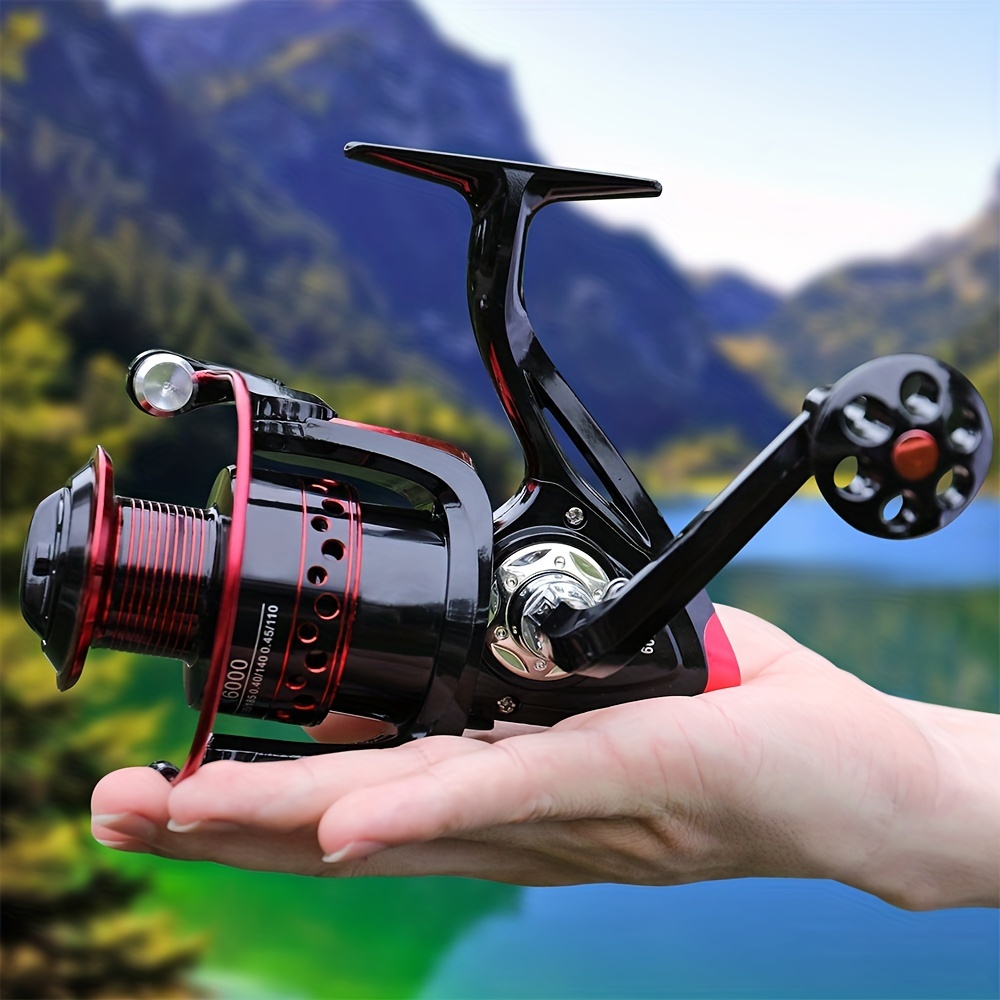 Sougayilang Spinning Reels Light Weight Ultra Smooth Powerful Fishing Reels  Golden 6000