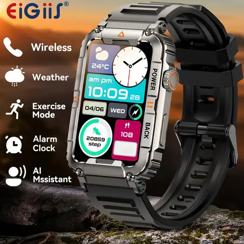 Reloj inteligente para mujer (llamada/respuesta de llamada), reloj  inteligente con pantalla HD de 1.32 pulgadas para teléfonos Android e iOS