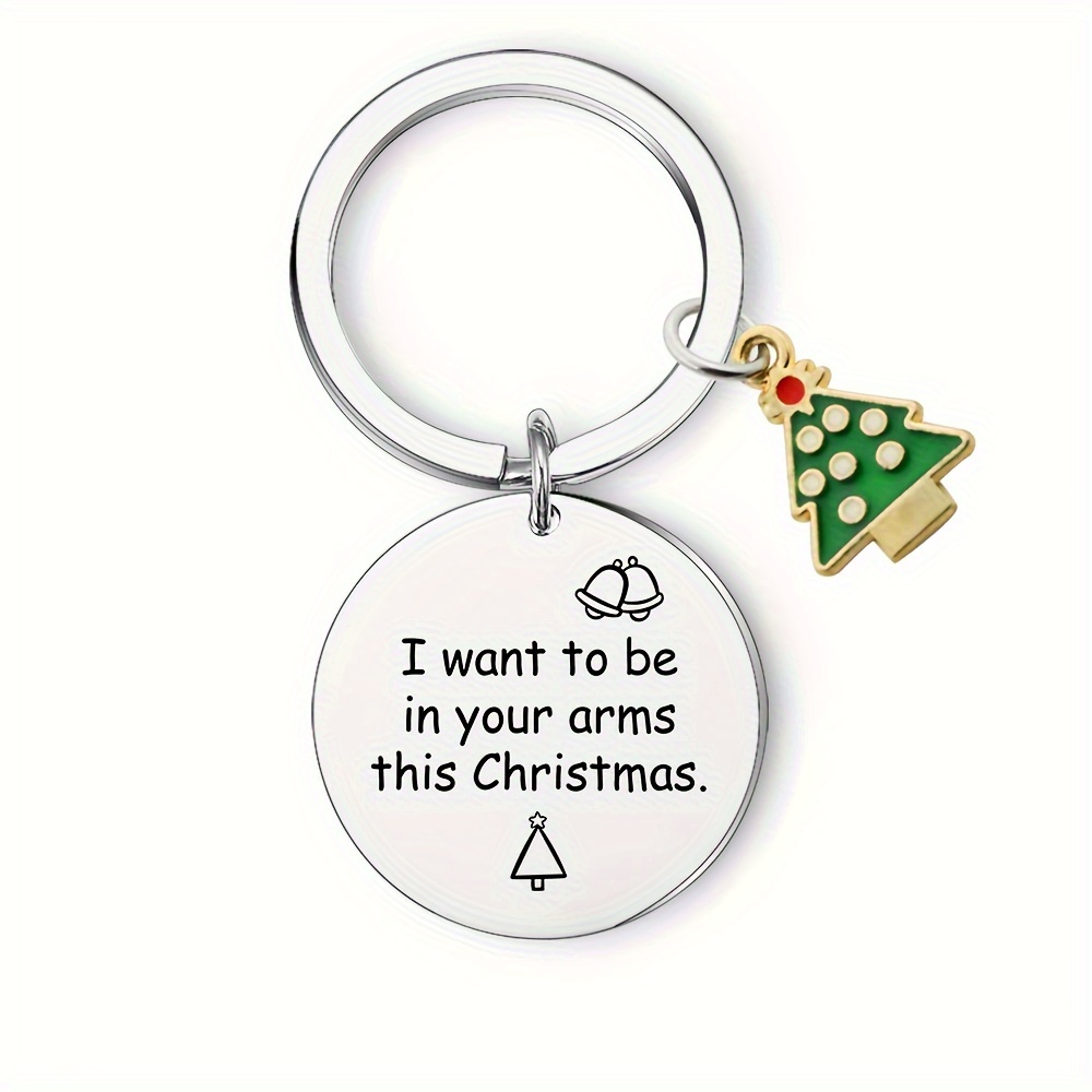 Stainless Steel Keychain Christmas Present Funny Gifts Party - Temu