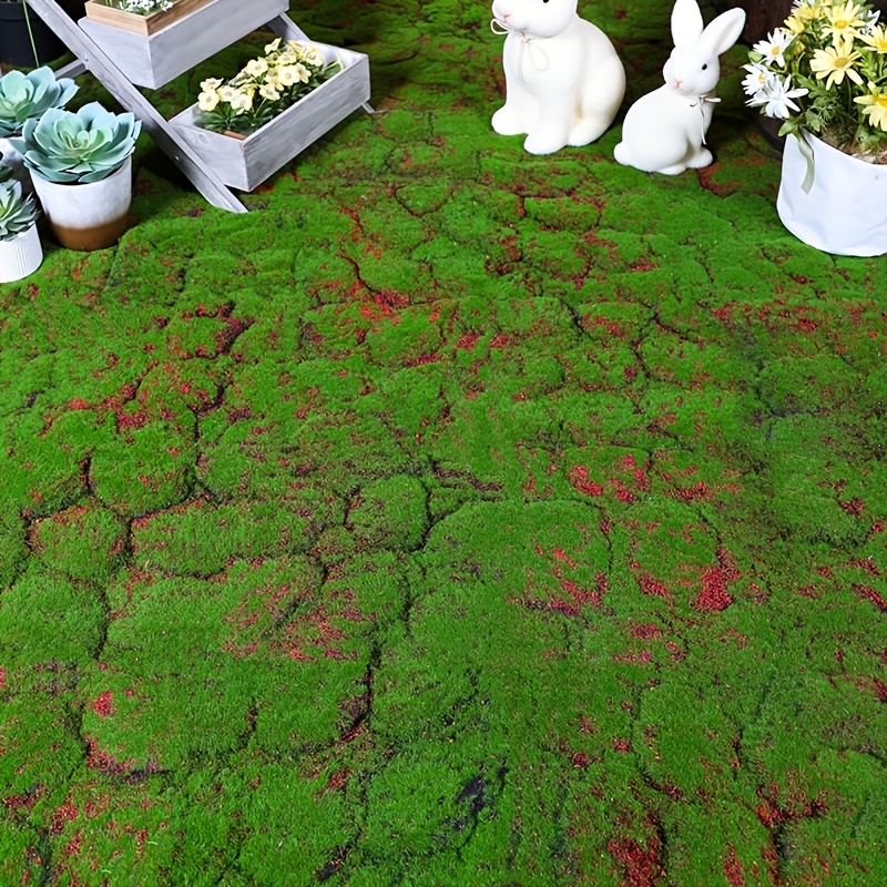 1pc Artificial Moss Blocks, Fake Green Moss For Chrismas Tree Decor, Winter  Room Decor, Home Decor,temu