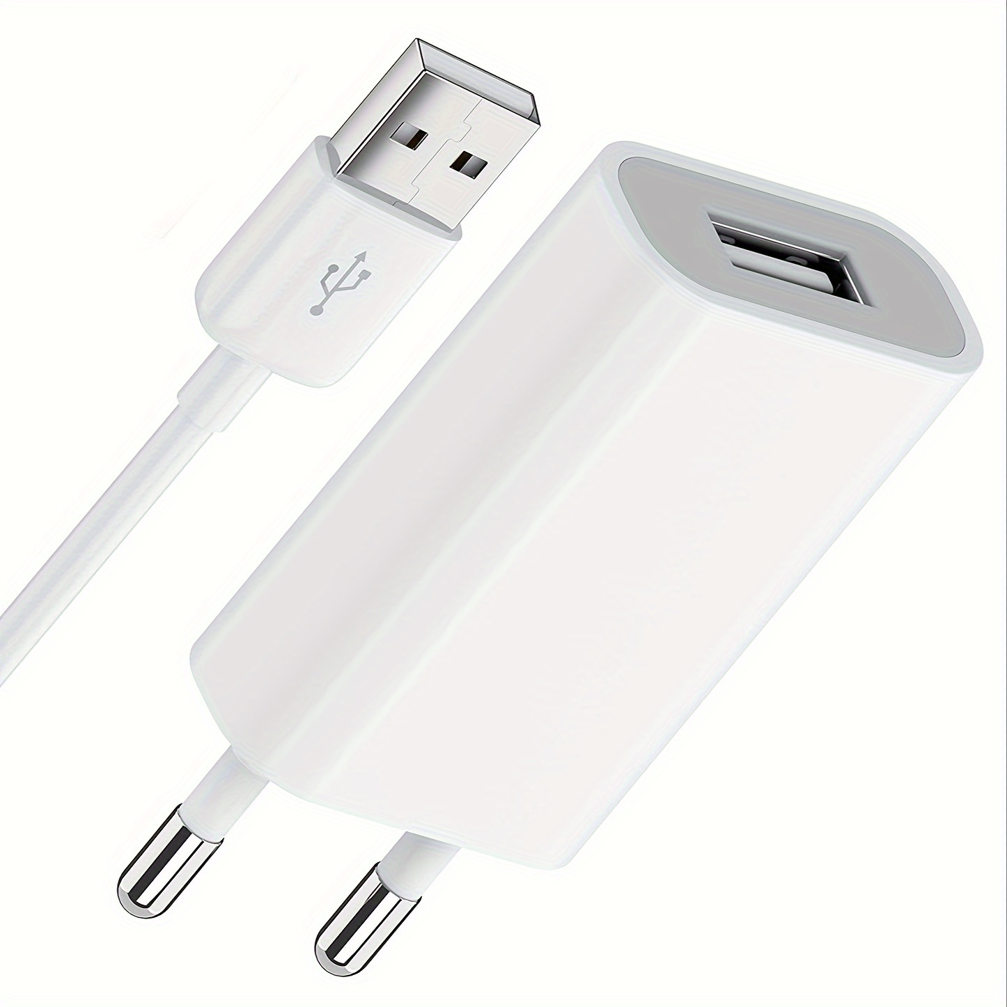 Nouveau chargeur USB prise ue 2A Europe chargeur universel de téléphone  portable adaptateur USB chargeur mural pour iPhone 5 6 7 6S Plus Charge 50