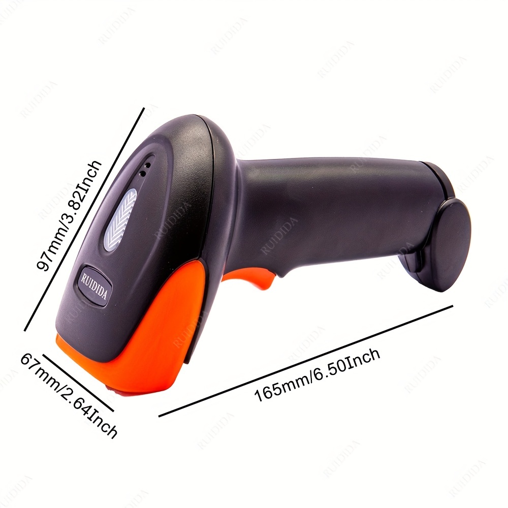 Barcode Scanner Mini Wireless Qr Code Reader Portable 1d/2d - Temu