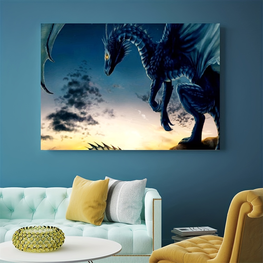 5D Diamond Painting Animals in the Living Room Kit