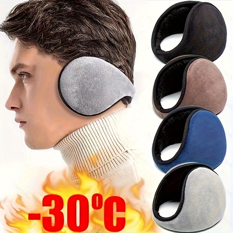 Winter Plush Earmuffs Outdoor Riding Skiing Warm Warm Earmuffs Protective  Ear Cover For Men And Women, Free Shipping On Items Shipped From Temu