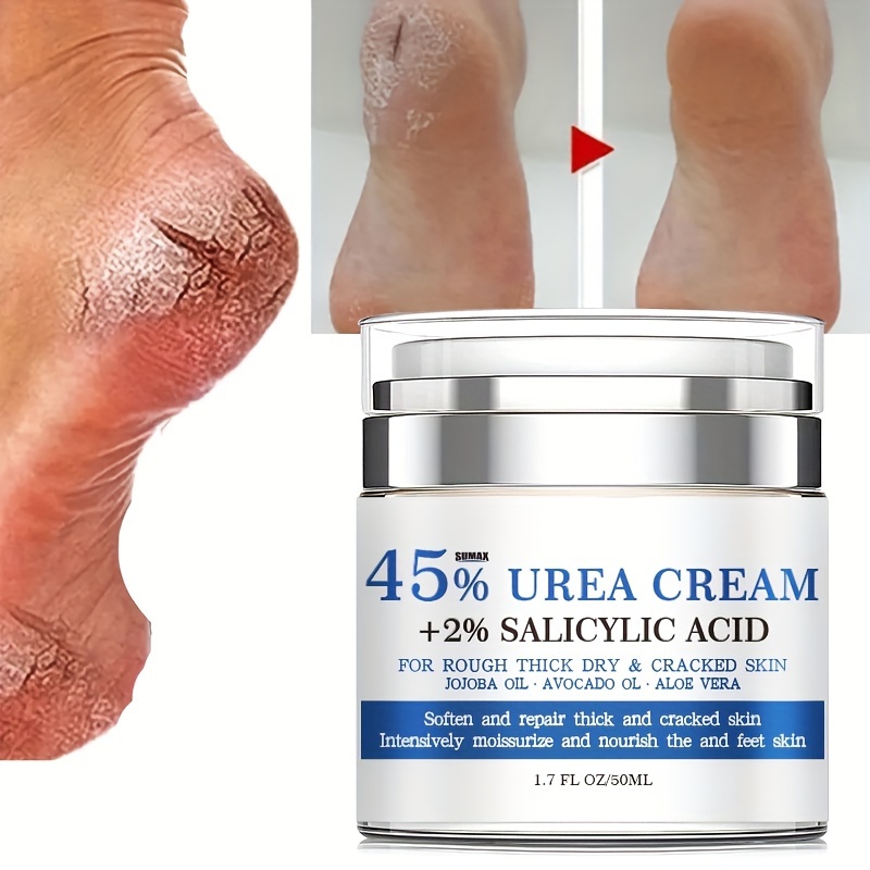 Urea 40 Foot Cream with 2 Plus Salicylic Acid Foot Cream for Dry