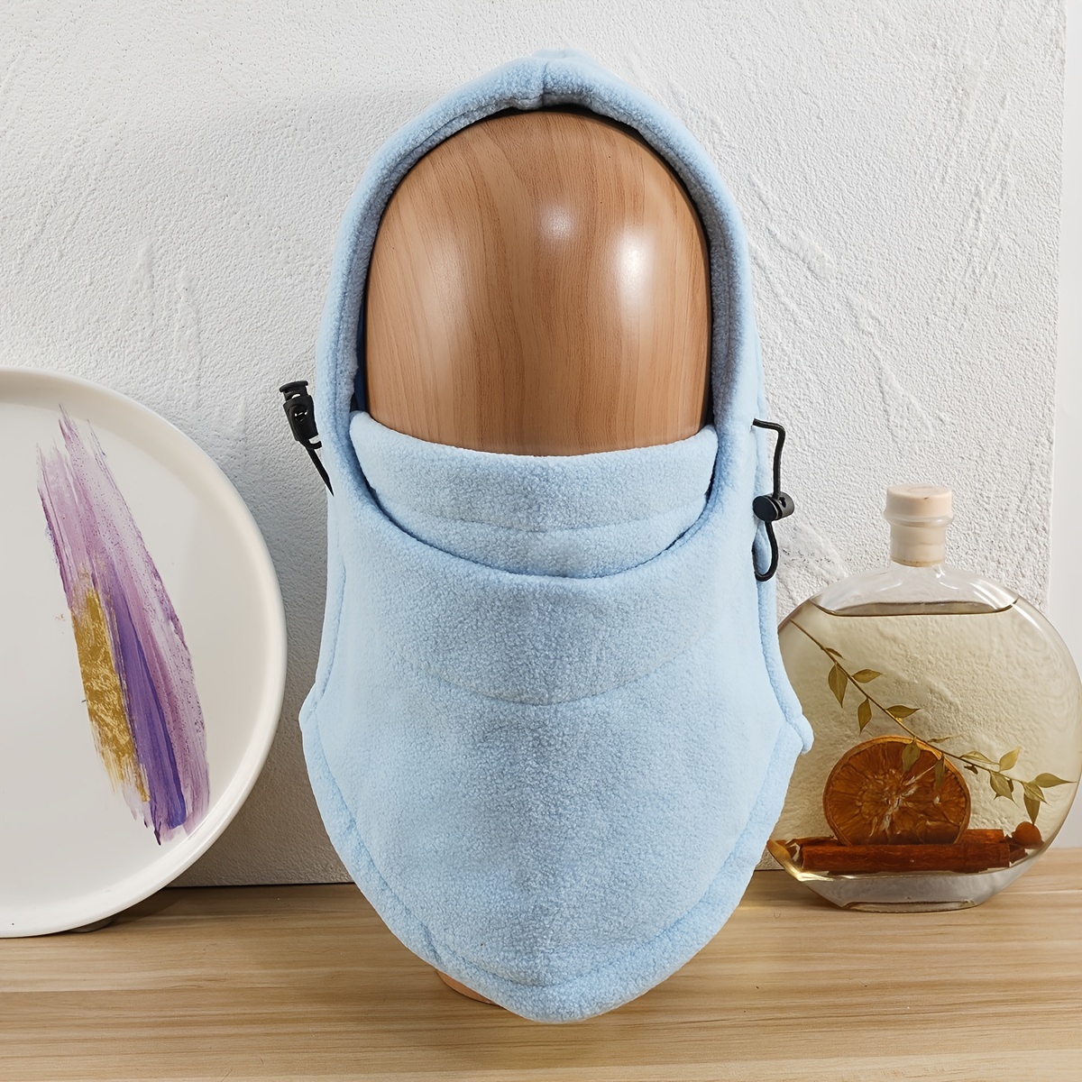 Winter Windproof Fleece Hooded Warm Hat