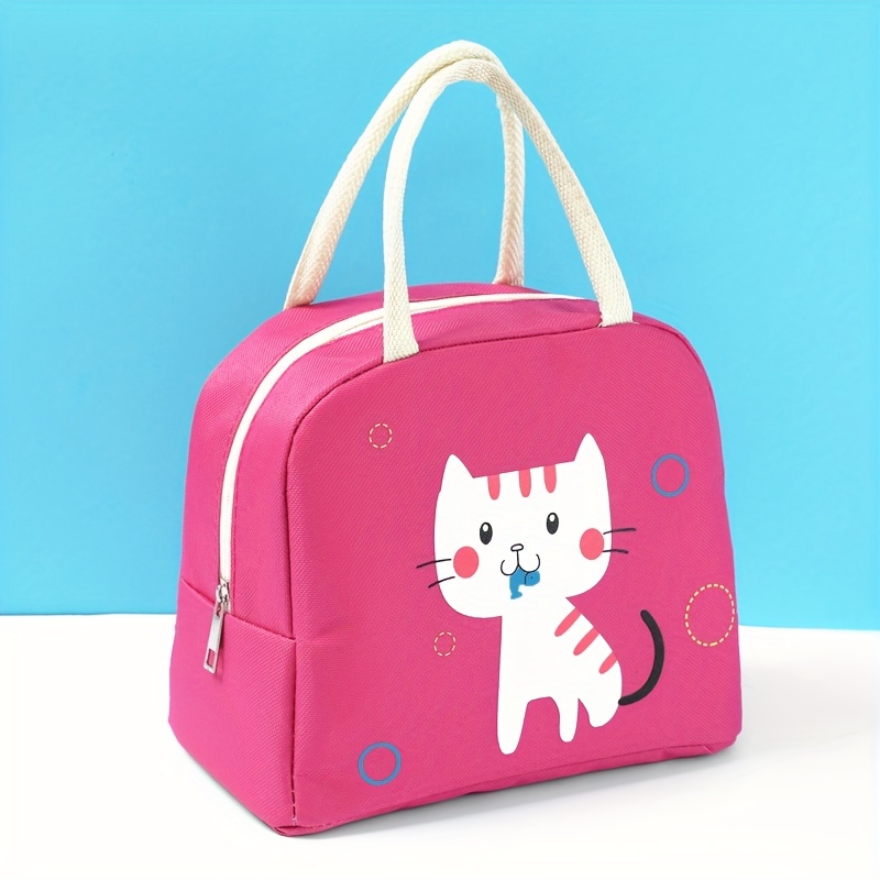 Cartoon Lunch Bag for Camping Picnic Beach, Essential for Teenagers