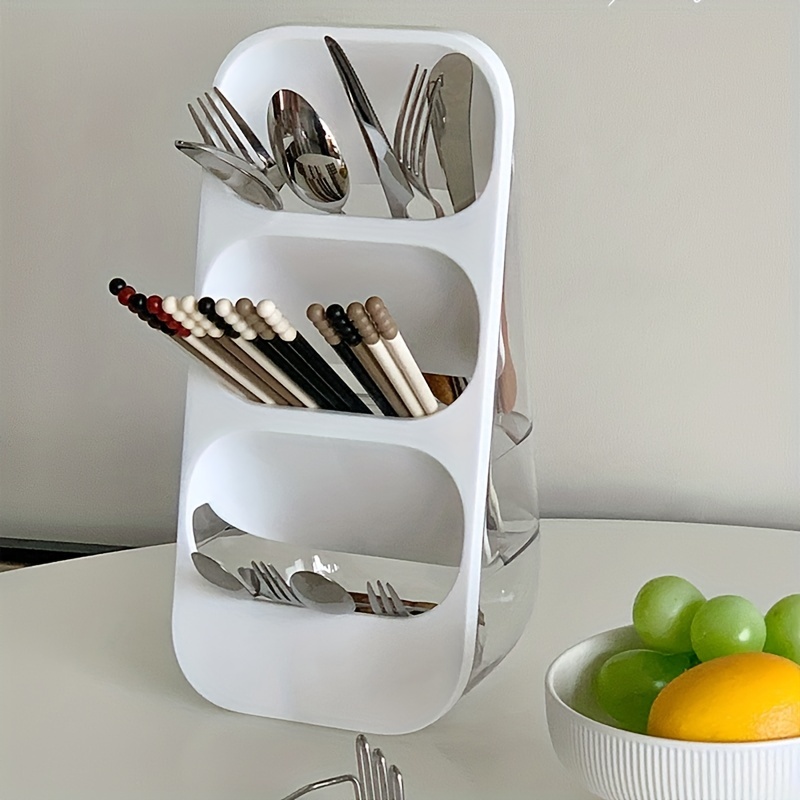 Utensil Rack Home Chopsticks Fork Knife Storage Rack - Temu