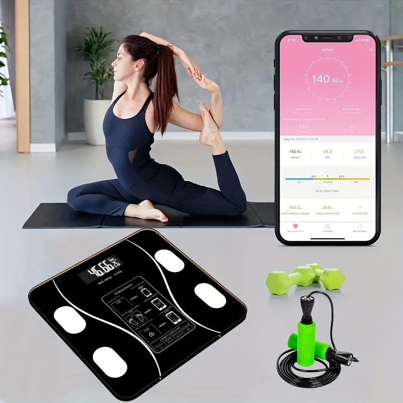 Smart Scales for Body Weight, Bluetooth Body Fat Scale with Most