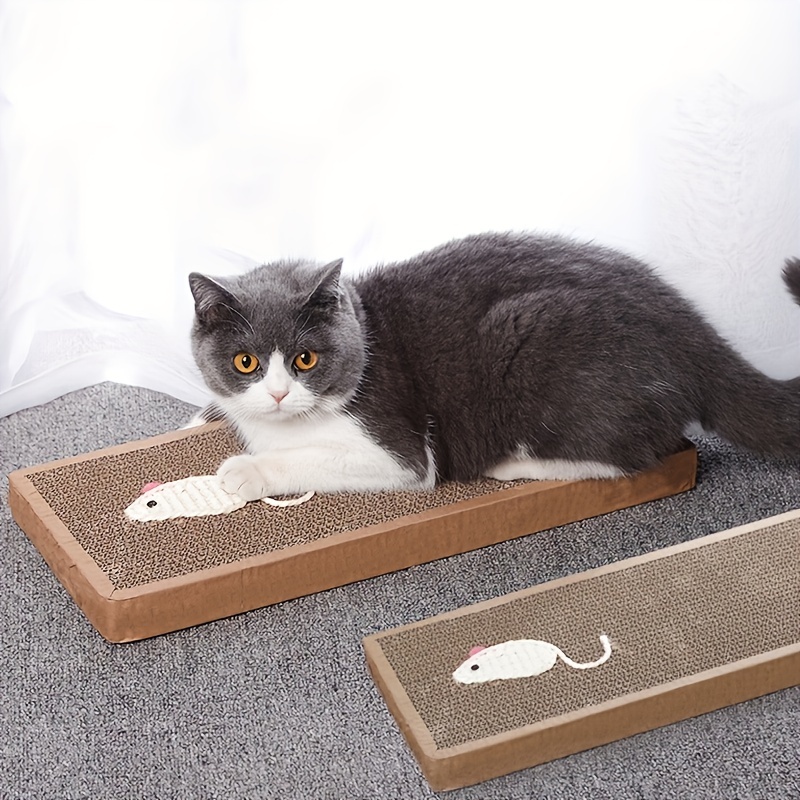 Cat Scratch Pad Scratching Post Board Lounge Kitty Scratcher Mat