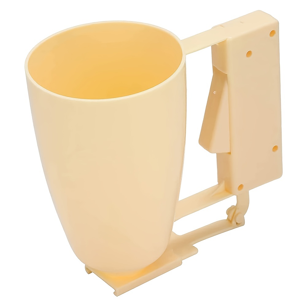 10 56oz Pancake Batter Dispenser for Cupcakes, Waffles, Muffins, Crepes, and Cakes