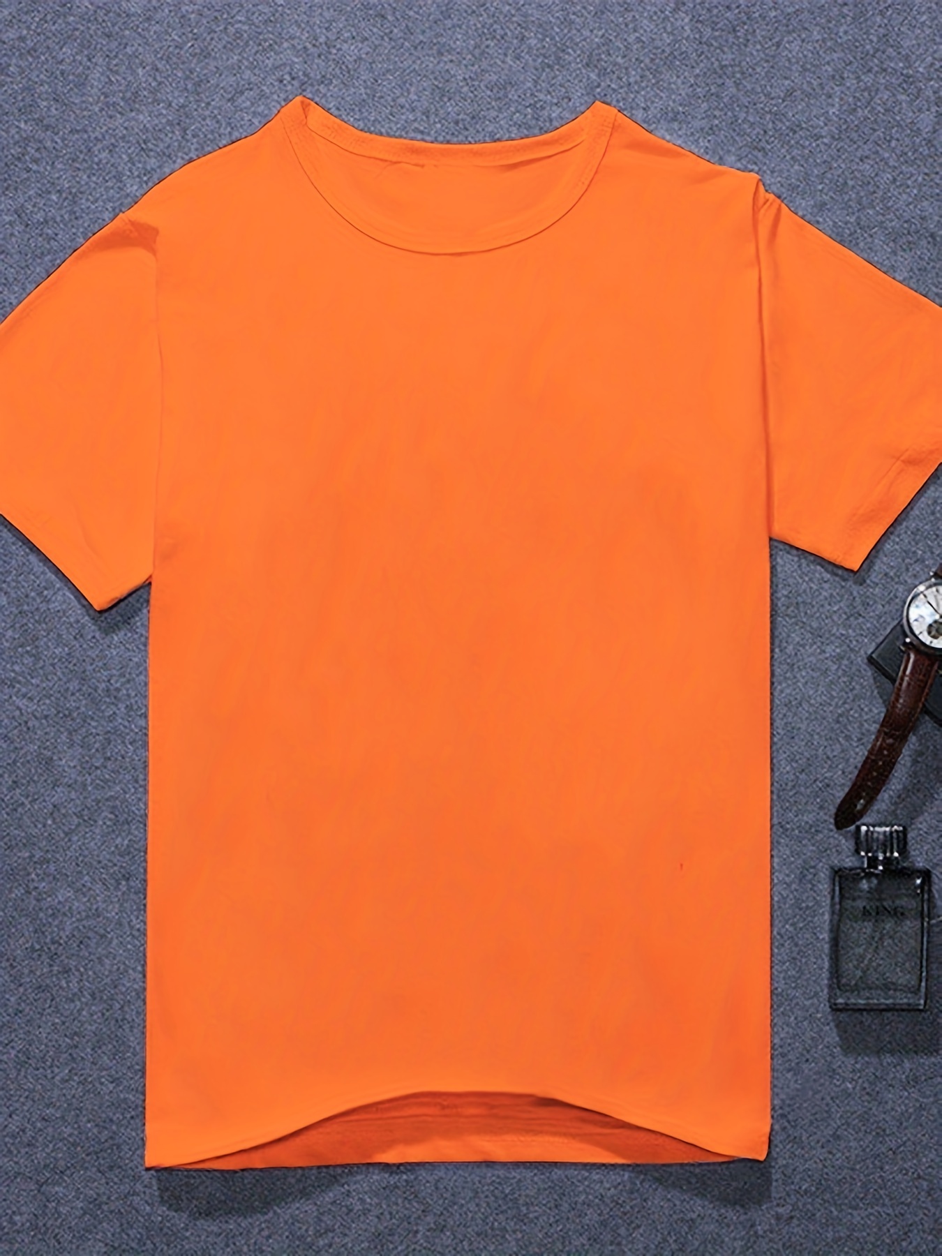 Camiseta basica best sale naranja mujer