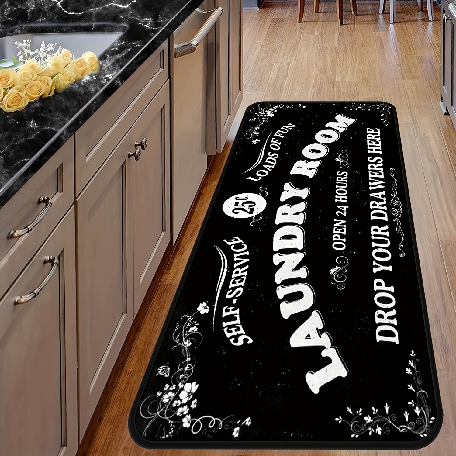 Laundry Room Rug Runner Non Slip Laundry Mats Mudroom Runner Farmhouse  Kitchen Floor Mat Bathroom Laundry Room Decor Accessories - AliExpress