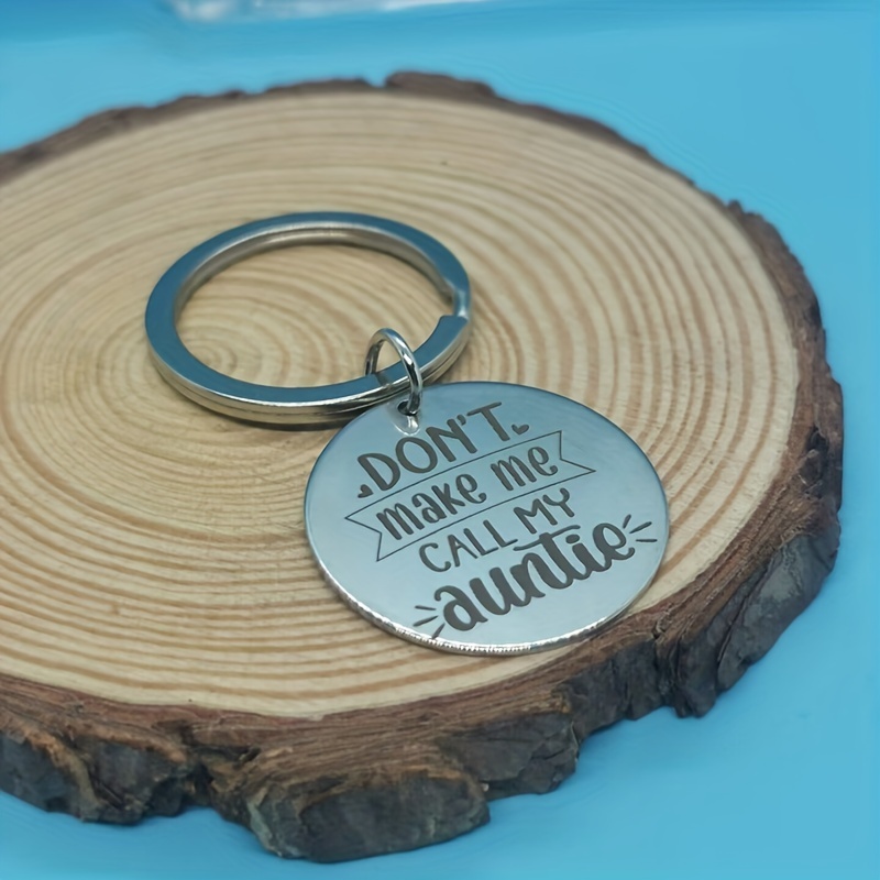 Auntie Gift Auntie To Be Keychain New Aunt Gift For Friends - Temu